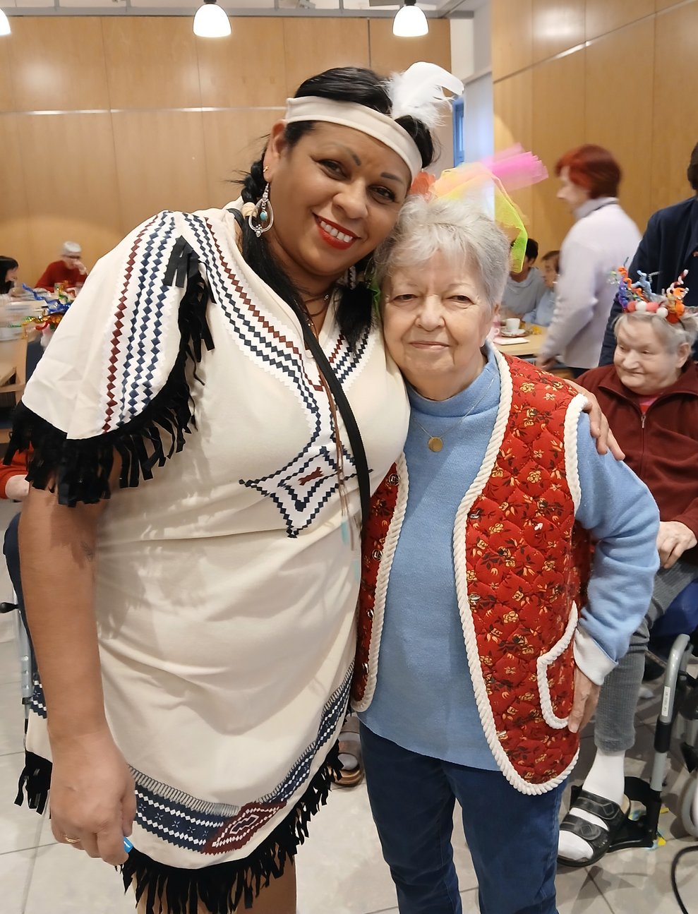 Verkleidete Personen