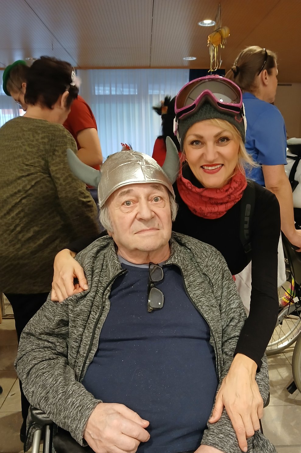 Verkleidete Personen